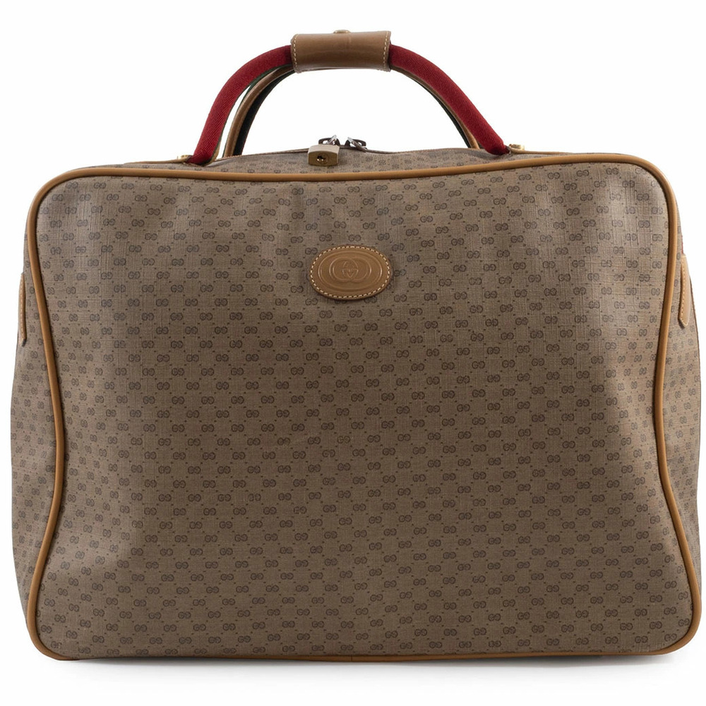 Gucci Bag GG Travel Boston Brown
